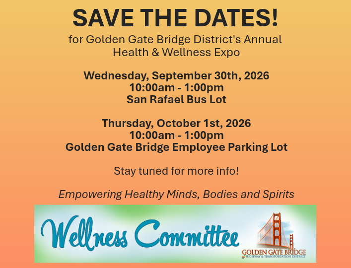SAVE THE DATES - 2026 Health & Wellness Expo